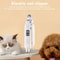 2 In 1 Electric Pet Nail Grinder With LED Light Safe Dog And Cat Trimmer 4