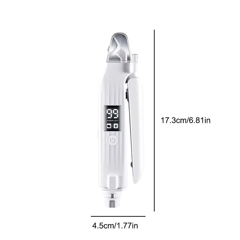 2 In 1 Electric Pet Nail Grinder With LED Light Safe Dog And Cat Trimmer 5
