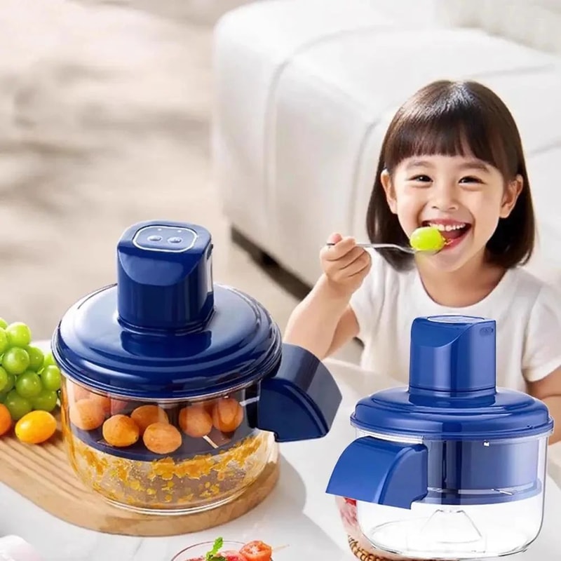 Automatic Electric Grape Peeler Rechargeable Fruit Peeling Machine 3