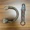 Tactical Paracord Keychain Steel Ball Self Defense Tool Survival Gear 12