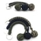 Tactical Paracord Keychain Steel Ball Self Defense Tool Survival Gear 5