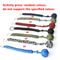 Tactical Paracord Keychain Steel Ball Self Defense Tool Survival Gear 16