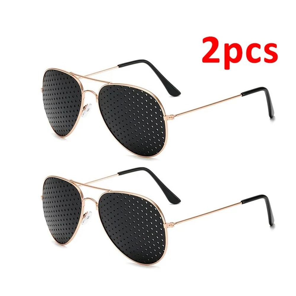 Pinhole Vision Glasses Eye Strain Relief Anti Fatigue Vision Trainer 12