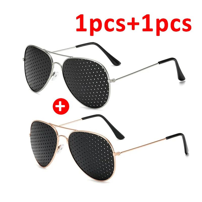 Pinhole Vision Glasses Eye Strain Relief Anti Fatigue Vision Trainer 13