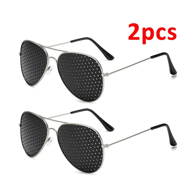 Pinhole Vision Glasses Eye Strain Relief Anti Fatigue Vision Trainer 15