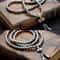 Tactical Steel Bead Bracelet Self Defense Jewelry EDC Survival Accessory 4