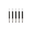 Mini Telescopic Keychain Pen Stainless Steel Portable Writing Tool 6