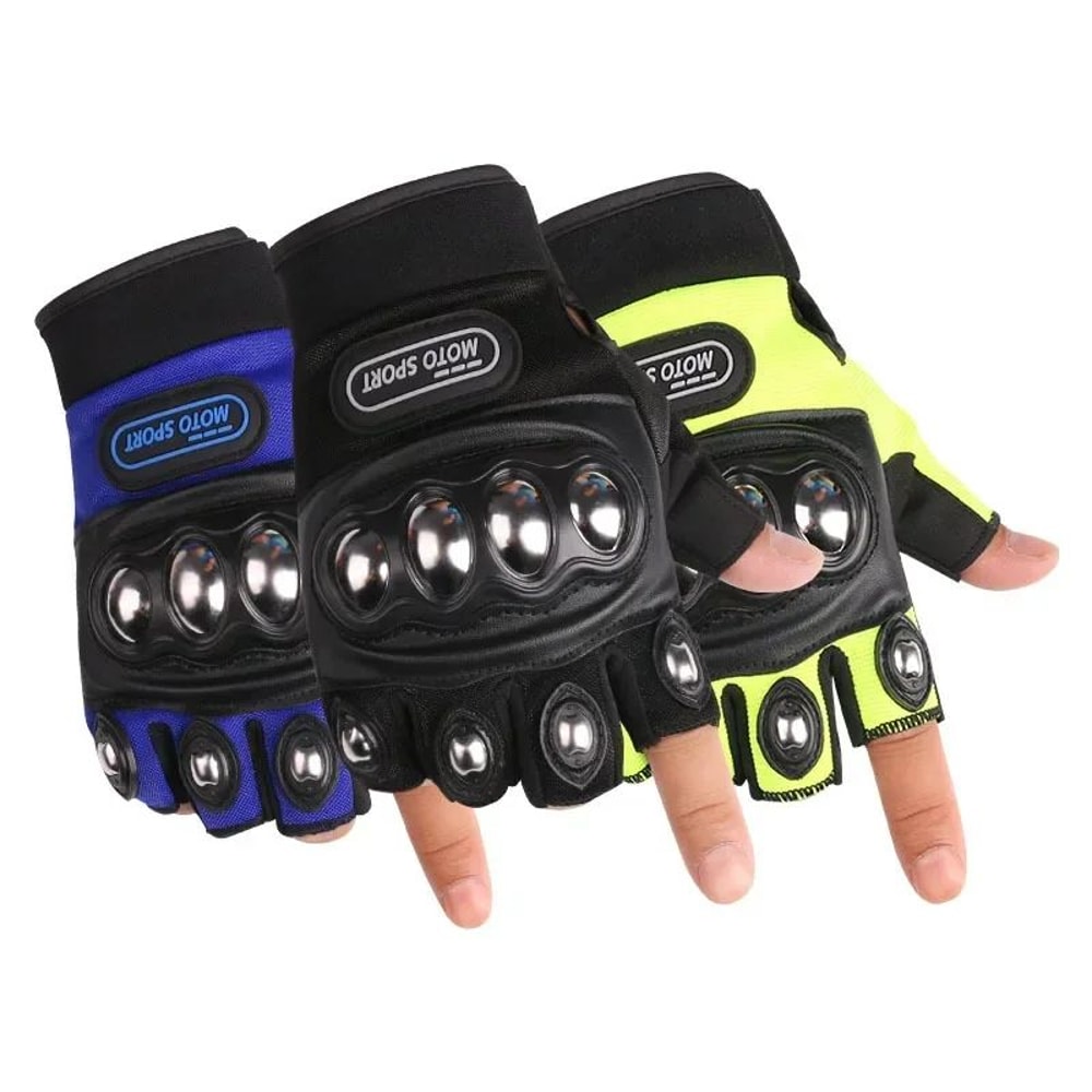 Tactical Protection Gloves Reinforced Knuckle Self Defense Gloves 2