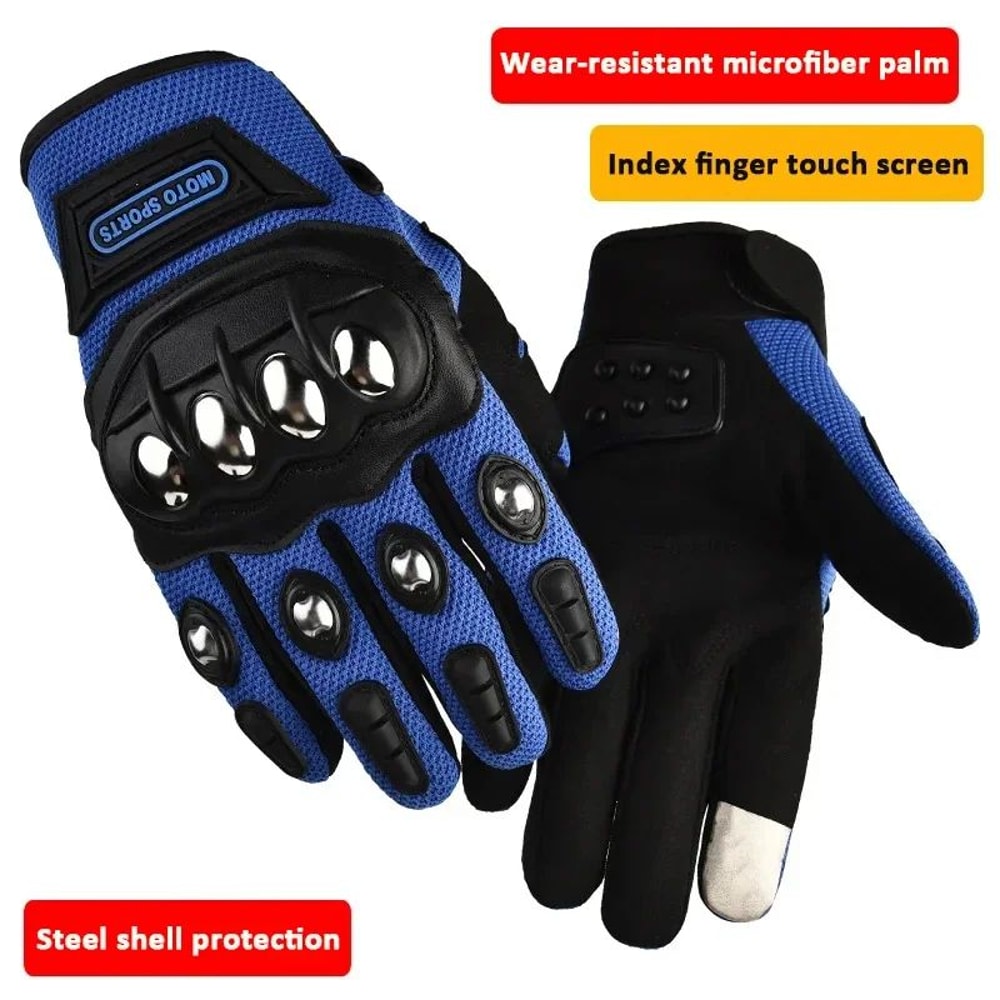 Tactical Protection Gloves Reinforced Knuckle Self Defense Gloves 10