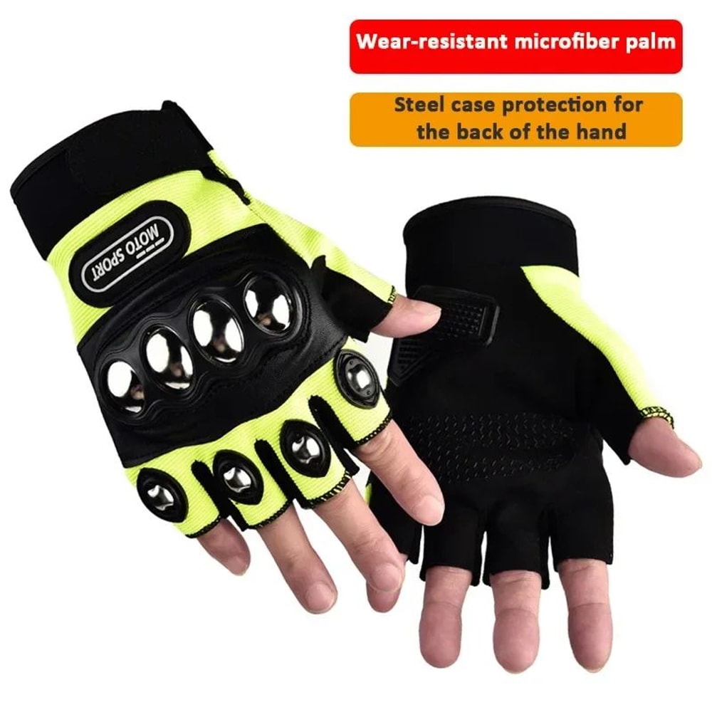 Tactical Protection Gloves Reinforced Knuckle Self Defense Gloves 7