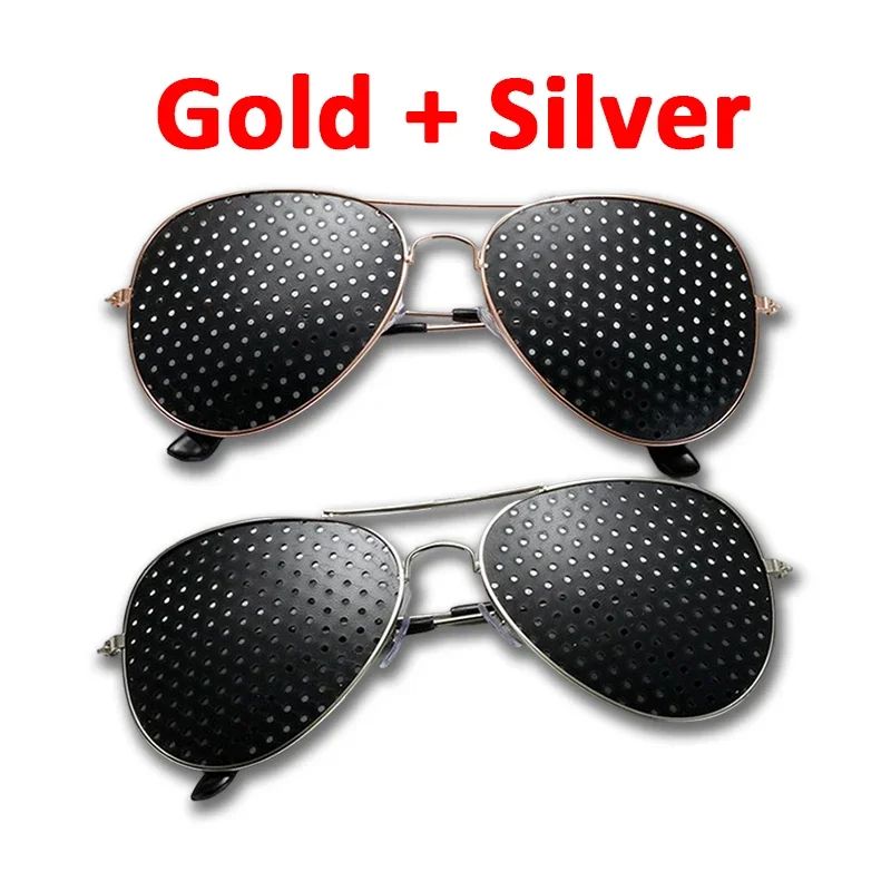 VisionEase Pinhole Glasses For Eye Strain Relief And Natural Vision Training 6