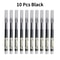 SmoothFlow Precision Gel Pens Fine Tip Writing Pens For School And Office 9
