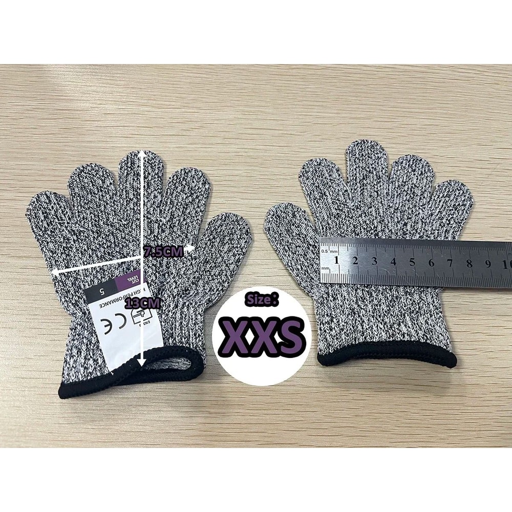 SteelGuard Level 5 Cut Resistant Gloves For Kitchen And Industrial Safety 11