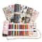 Canvas Roll Up Pencil Case Organizer For Pens Brushes And School Supplies 0