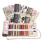 Canvas Roll Up Pencil Case Organizer For Pens Brushes And School Supplies 0
