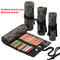 Canvas Roll Up Pencil Case Organizer For Pens Brushes And School Supplies 22