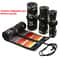Canvas Roll Up Pencil Case Organizer For Pens Brushes And School Supplies 20