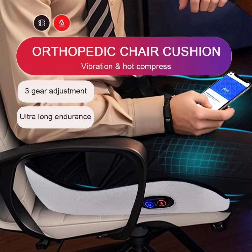 ReViveMotion Vibration Massage Cushion With Hot Compress 2