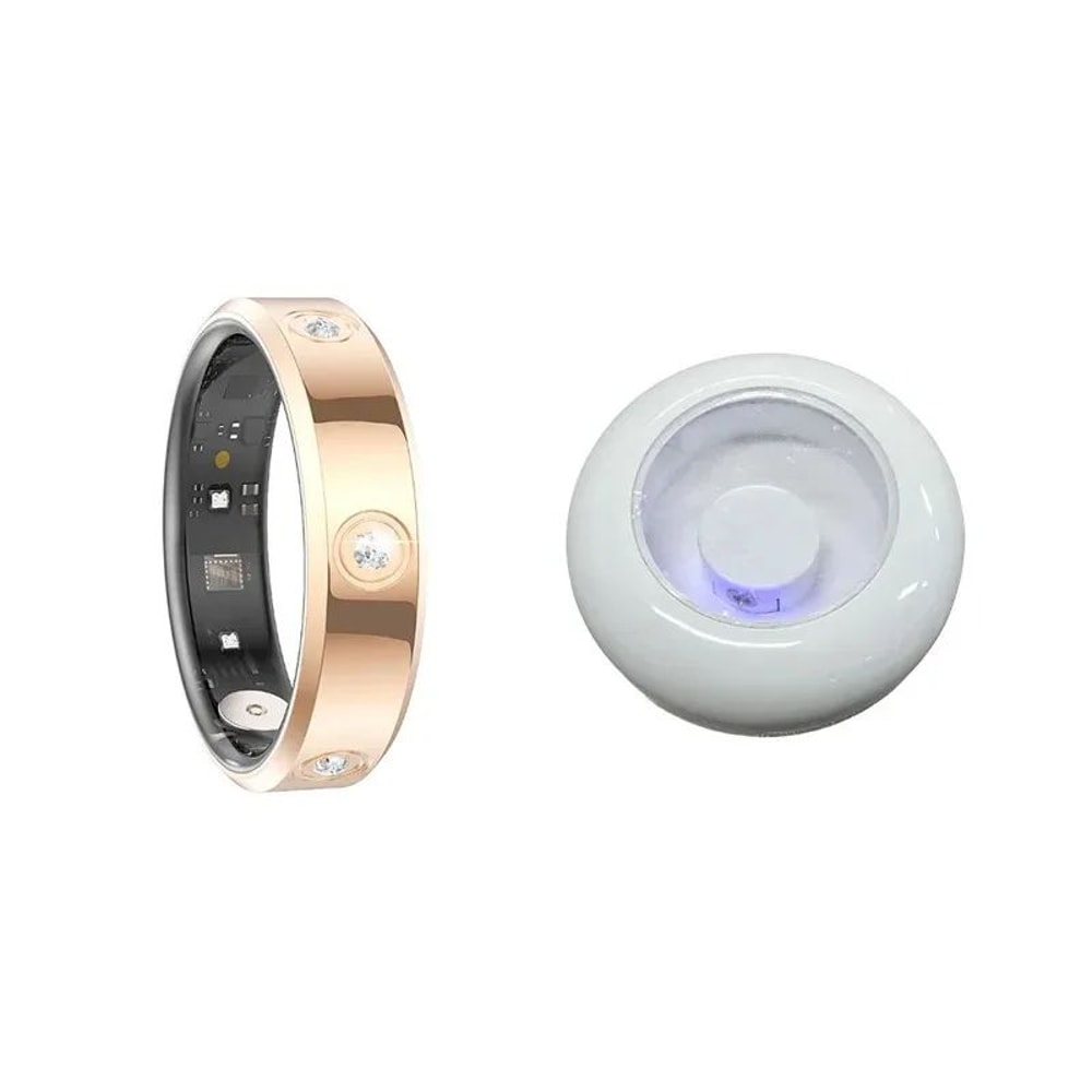 VitalTrack Smart Ring Fitness Tracker Heart Rate And Health Monitoring Waterproof Ring 8