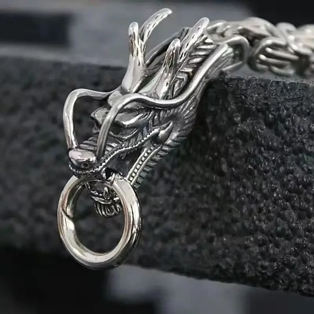 DragonGuard Self Defense Bracelet Steel Whip Style EDC Security Accessory 2