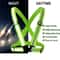 NightSafe Reflective Safety Vest Adjustable High Visibility Running Gear 3