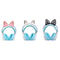 CuteCat Headphone Accessories Cat Ear Attachments For Gaming Headsets 4