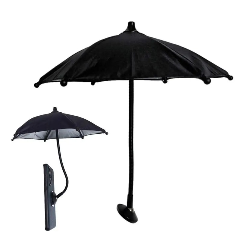 ShadeSnap Magnetic Phone Umbrella Anti Glare Sun Shield With 360 Rotation 4