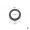 Speaker Repair Surround Rubber Edge Replacement For 4 To 12 Inch Speakers 6