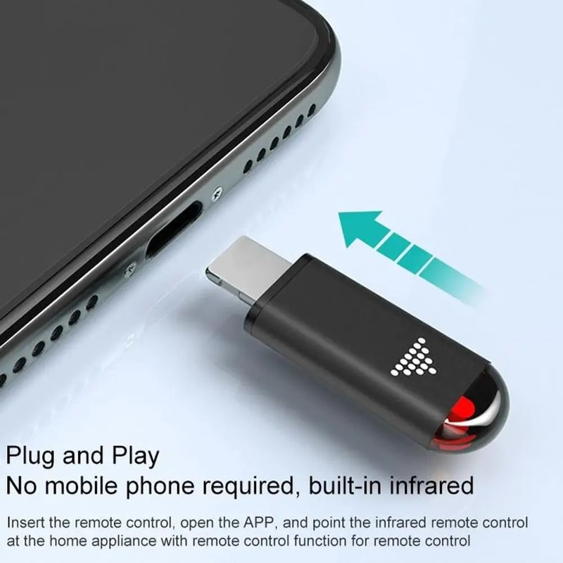 Mini Infrared Remote Adapter Wireless IR Blaster For Smartphone Control 1
