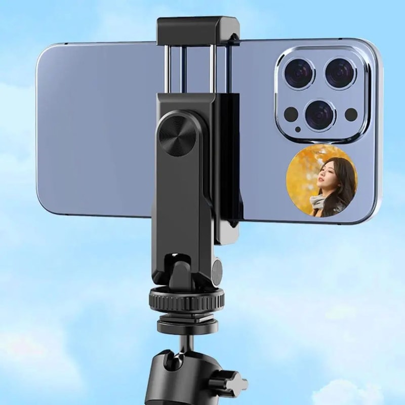 Magnetic Clip On Selfie Mirror For Phone Camera Vlogging 3