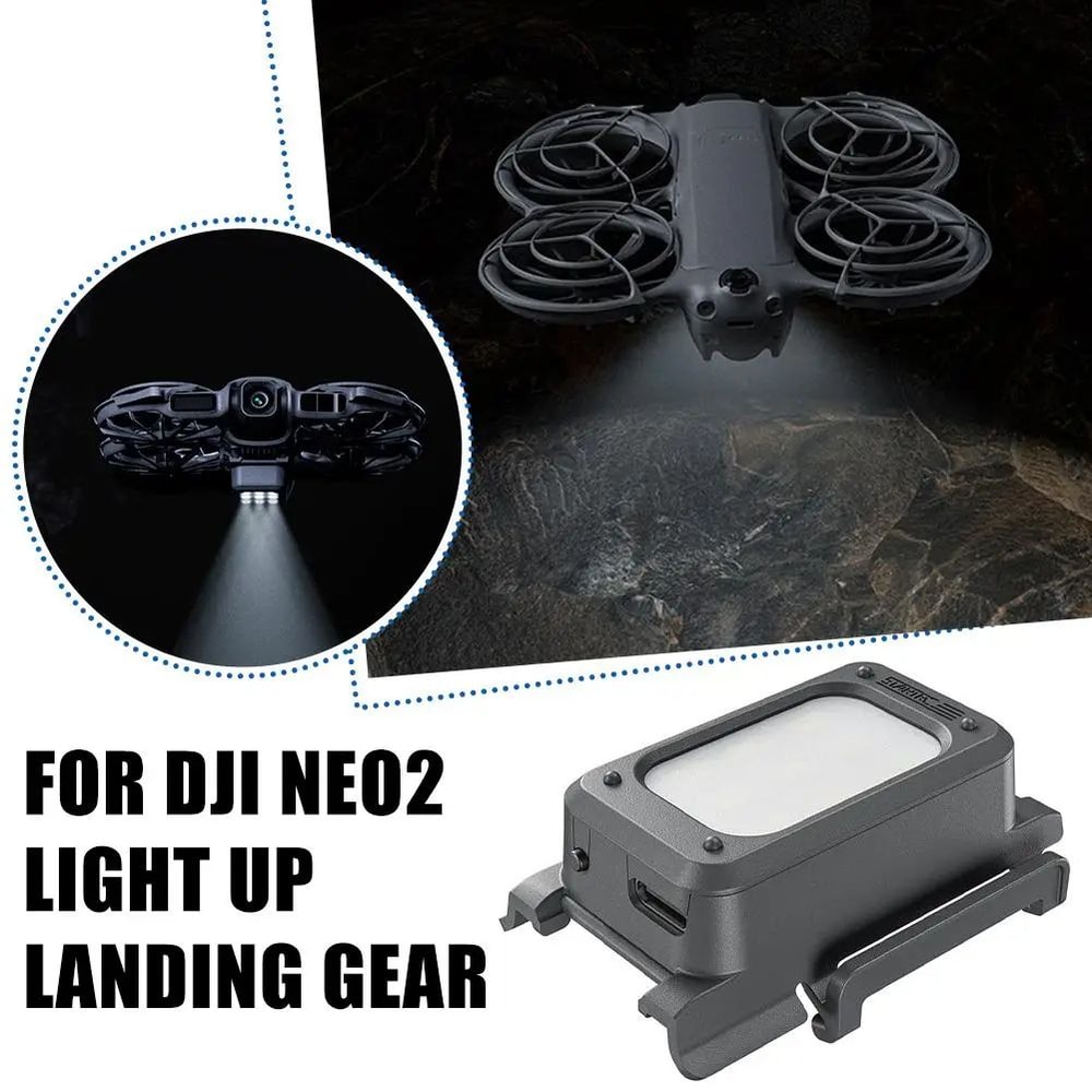 DJI Neo 2 Landing Gear Extension With LED Protection Stand 1