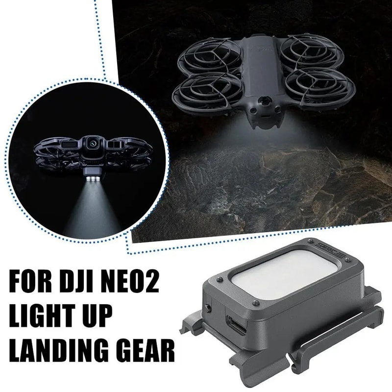 DJI Neo 2 Landing Gear Extension With LED Protection Stand 1
