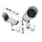 Dummy Security Camera With LED Flash Realistic CCTV Surveillance 0