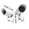 Dummy Security Camera With LED Flash Realistic CCTV Surveillance 0