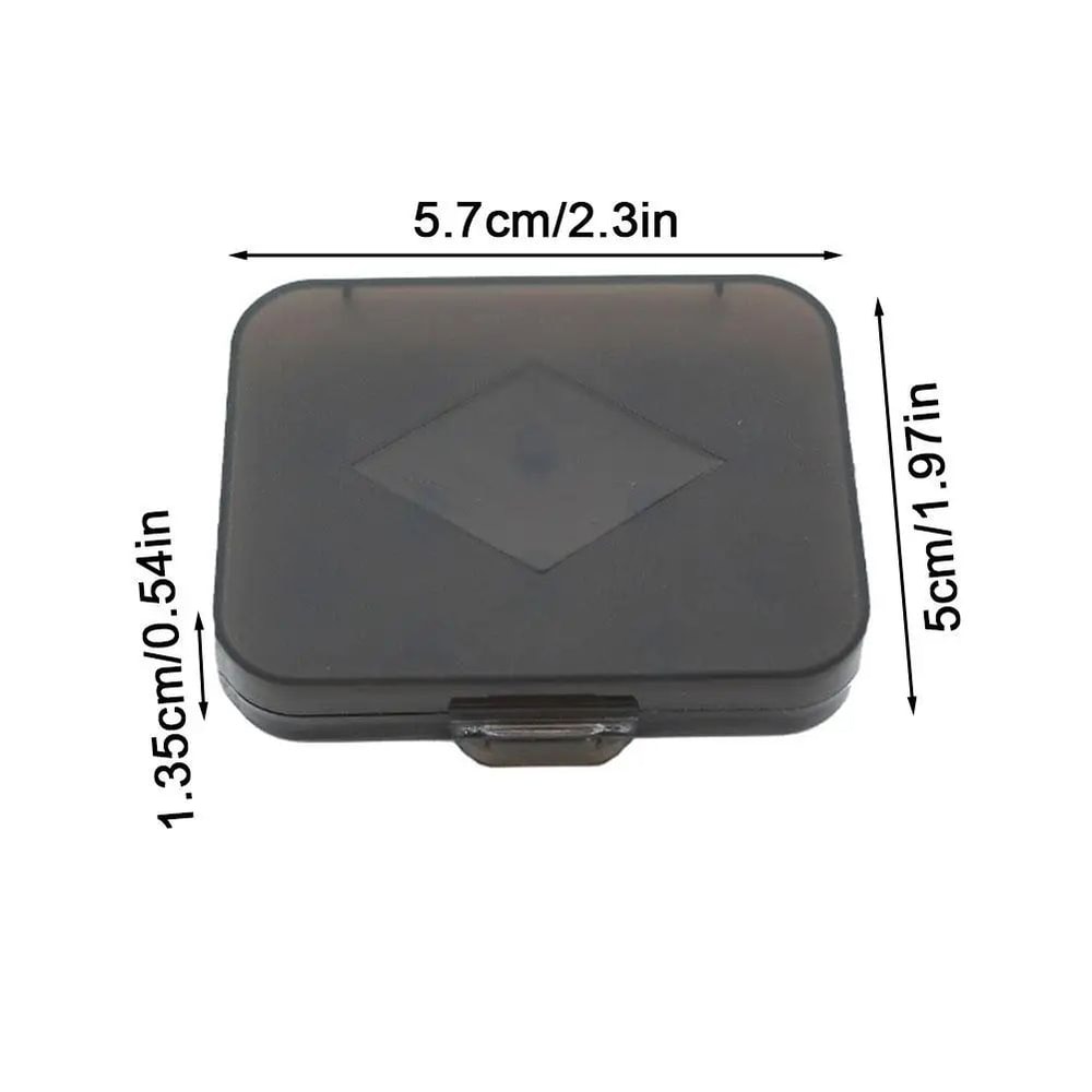 Portable Silicone Eartip Storage Case Transparent Dustproof Earbud Holder 5