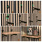 Heavy Duty Acoustic Panel Brackets No Drill Mount Set 5