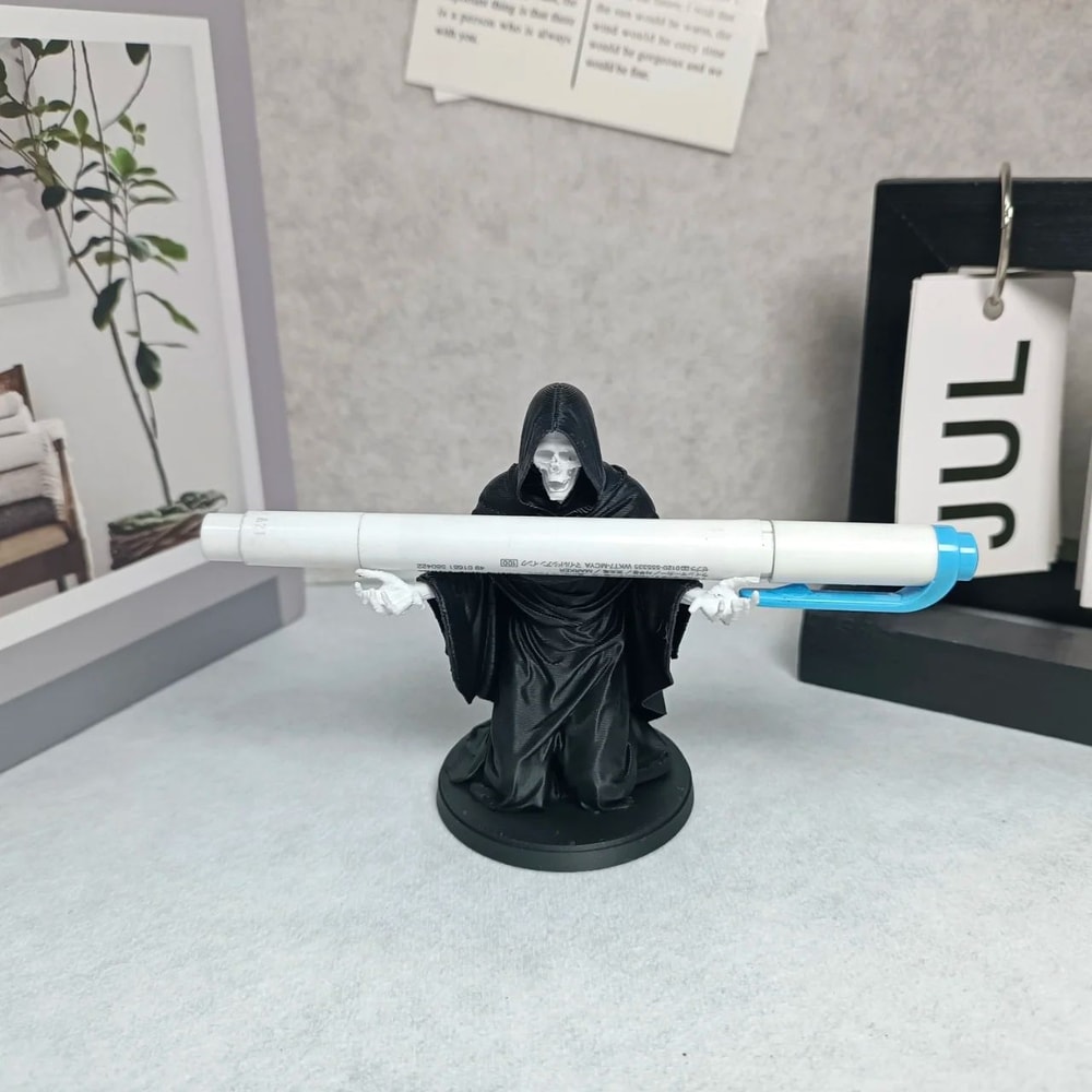 Funny Grim Reaper Pen Holder Desk Organizer 4