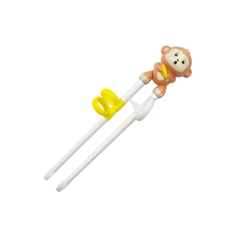 Cartoon Animal Kids Training Chopsticks Set 7