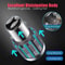 BA20D LED Motorcycle Headlight Bulb High Low Beam 3