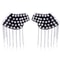 Punk Chain Tassel Shoulder Brooch Epaulet Set 10