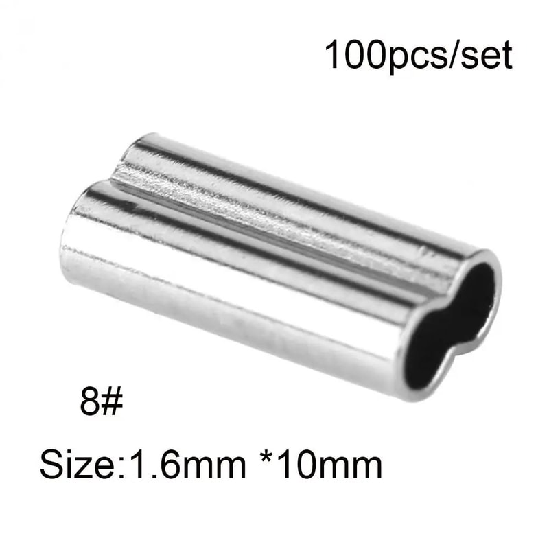 Fishing Crimping Sleeves Connector Kit 12