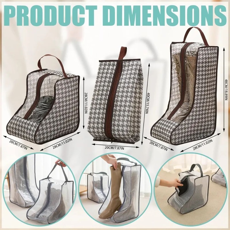 Portable Waterproof Boot Storage Bag Organizer 4