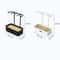 Wooden Jewelry Display Rack With Drawer Storage 3