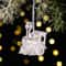 Transparent Acrylic Angel Christmas Tree Hanging Ornament Decor 10
