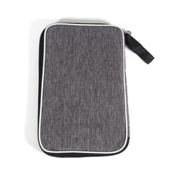 professional table tennis paddle case with carry belt for single racket storage