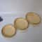 Handmade Bamboo Woven Bread Basket Tray 3