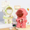 Astronaut Mini Water Dispenser Straw Bottle For Kids 0