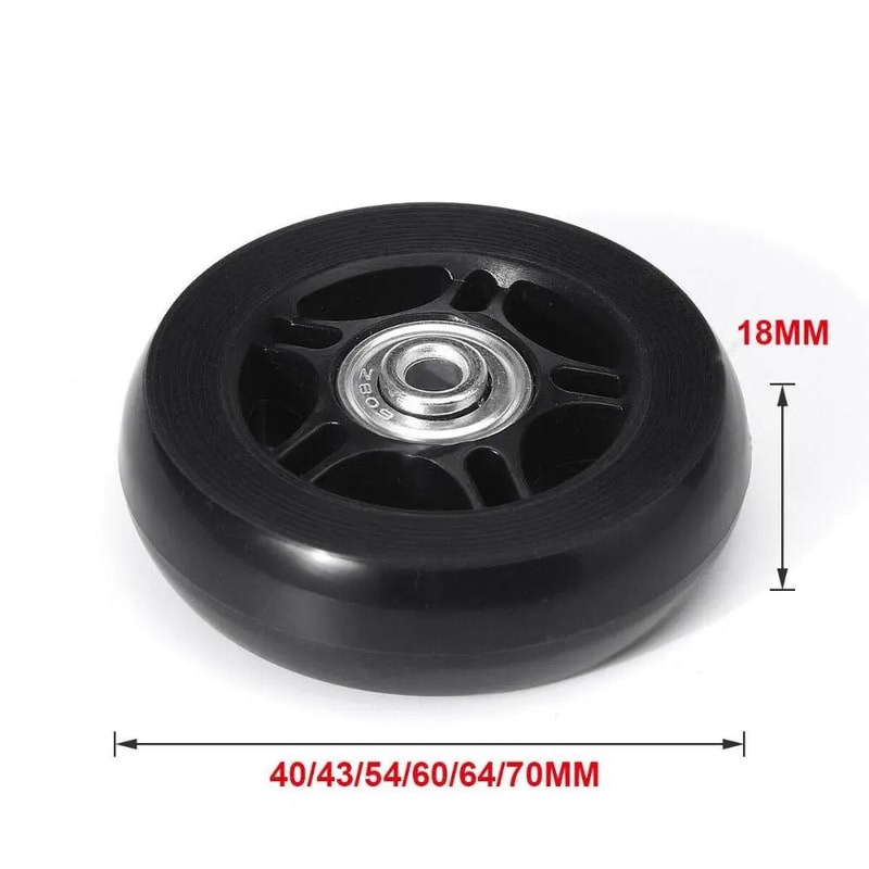 Silent Replacement Luggage Wheels Repair Kit 4