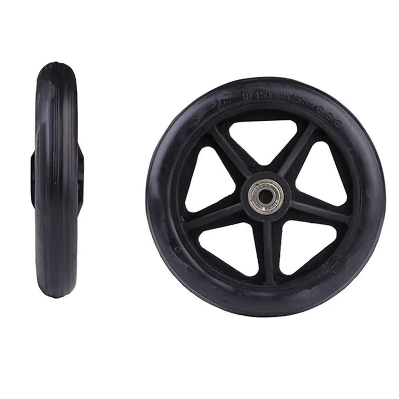 Heavy Duty Wheelchair Front Caster Replacement Wheel 6
