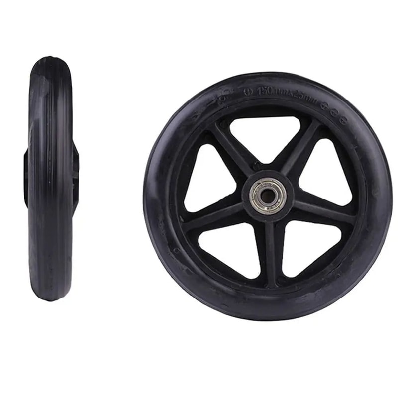 Heavy Duty Wheelchair Front Caster Replacement Wheel 12